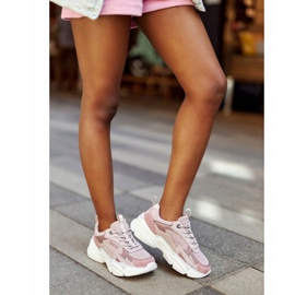 Scarpe Sportive Donna Memory Foam Big Star HH274258 Viola rosa 2