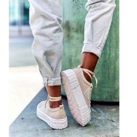 Sneakers Donna Beige Big City Life 2