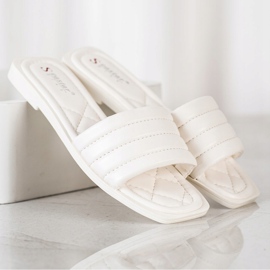 Seastar Comode pantofole casual bianco 2