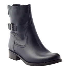 Stivali invernali da donna Arka 2844 blu navy 1