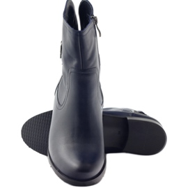 Stivali invernali da donna Arka 2844 blu navy 3