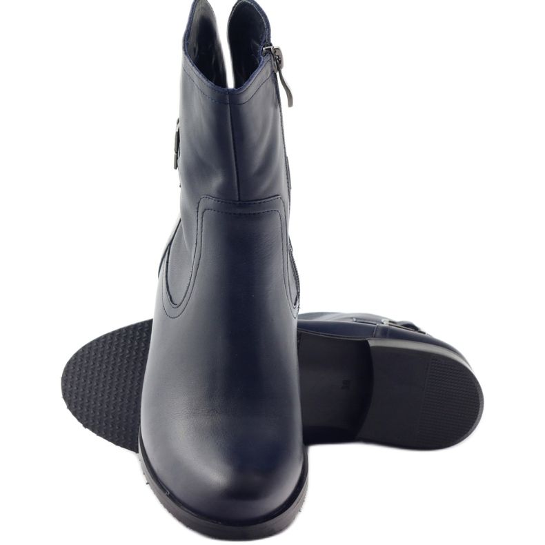 Stivali invernali da donna Arka 2844 blu navy 3