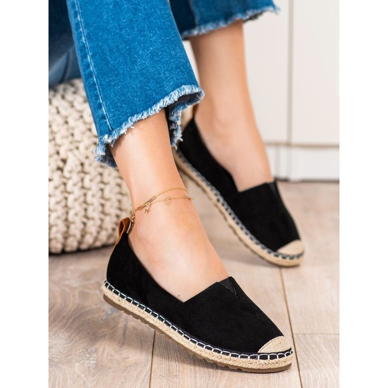 Queen Vivi Espadrillas casual nero 1
