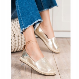 Queen Vivi Espadrillas casual d'oro 2
