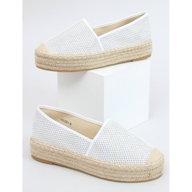 Espadrillas da donna bianche A666-ESP-1 White bianco 1