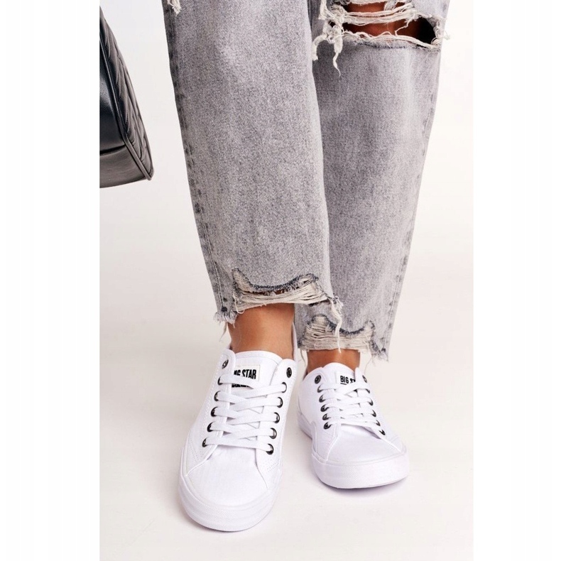 Sneakers da donna Big Star W274835 Bianco 1