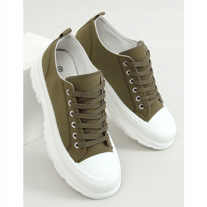 Sneakers da donna verdi LA122 Green verde 1