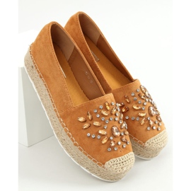 Espadrillas con cammello RC-96 Pietre cammello marrone 1