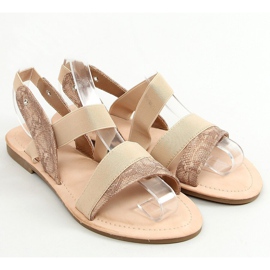 Sandali beige da donna S060115 Kaki 1