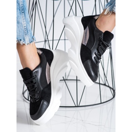 Seastar Sneakers nere sulla piattaforma nero 2