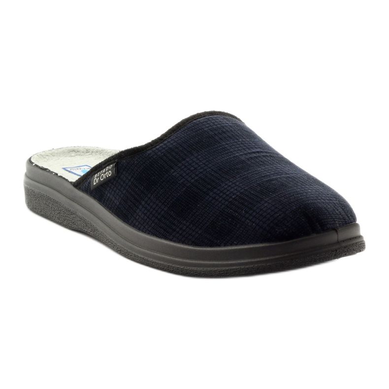 Ciabatte per scarpe sanitarie da uomo Befado 125M010 pantofole blu navy 2