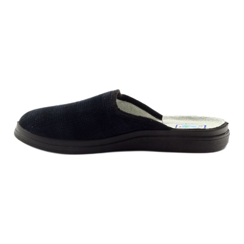 Ciabatte per scarpe sanitarie da uomo Befado 125M010 pantofole blu navy 3