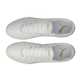 Scarpe da calcio Puma King Pro M Fg 09 bianco bianco 2