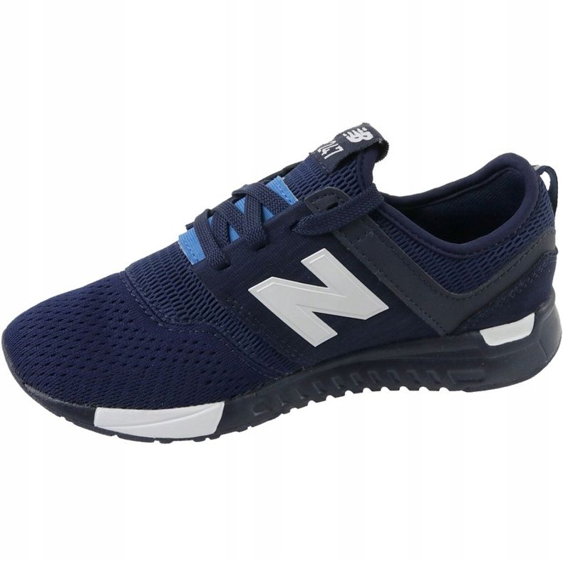 Scarpe New Balance Jr KL247C2G blu navy bianco 1