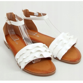 Sandali da donna bianchi S060195 Bianco bianca 1