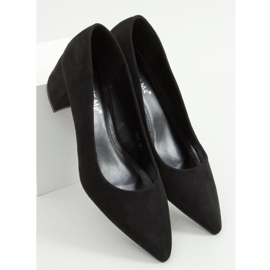 Décolleté nere con tacco basso nere LL81 Black nero 1
