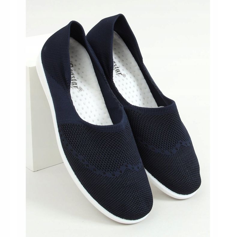 IC05 Ballerine calzino blu navy navy 1