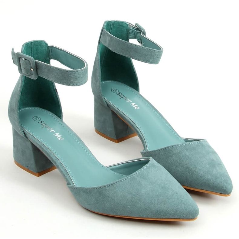 Décolleté con tacco alto LL76 Blu 1