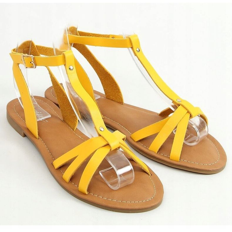 Sandali da donna gialli Z5713 Yellow giallo 1
