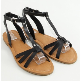 Sandali da donna neri Z5713 Black nero 1