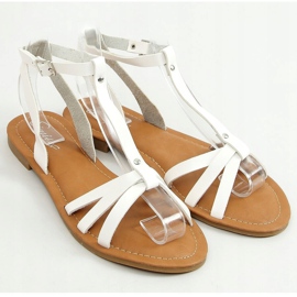 Sandali da donna bianchi Z5713 White bianco 1