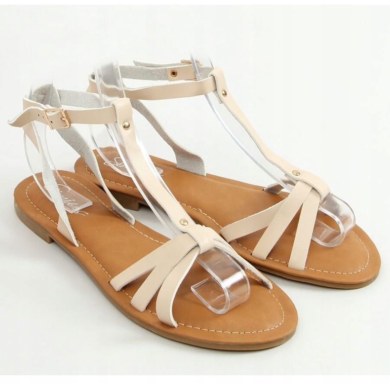 Sandali beige da donna Z5713 Beige 1