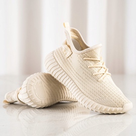 Marquiz Sneakers in tessuto beige 1