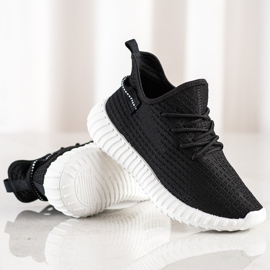 Marquiz Sneakers in tessuto nero 1