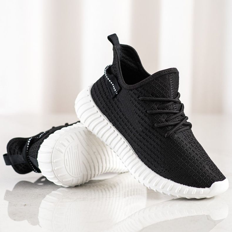 Marquiz Sneakers in tessuto nero 1