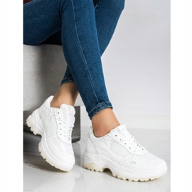 SHELOVET Sneakers Bianche Con Rete bianco 2