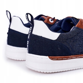 Sneakers da uomo Big Star HH174163 Blu navy 1