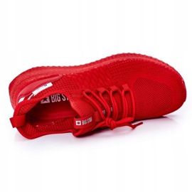 Scarpe sportive da uomo Big Star HH174275 Rosse rosso 1