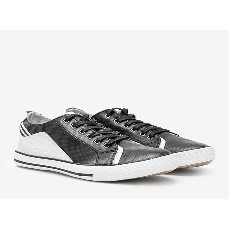Sneakers nere da uomo Darion nero 1