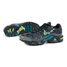 Nike Air Max Plus Gs Jr DA1310-010 scarpe bianca nero 1