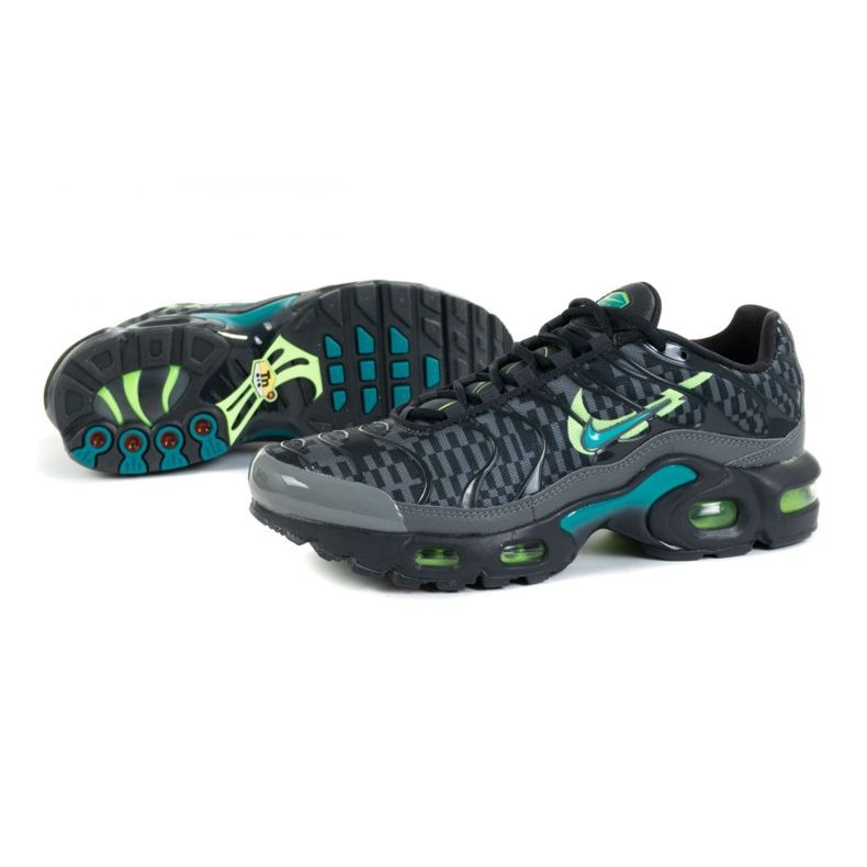 Nike Air Max Plus Gs Jr DA1310-010 scarpe bianco nero 1
