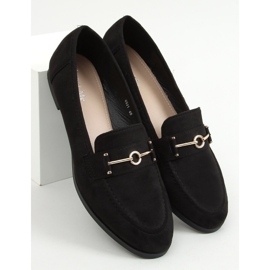 Mocassini neri da donna GQ01 Black nero 1