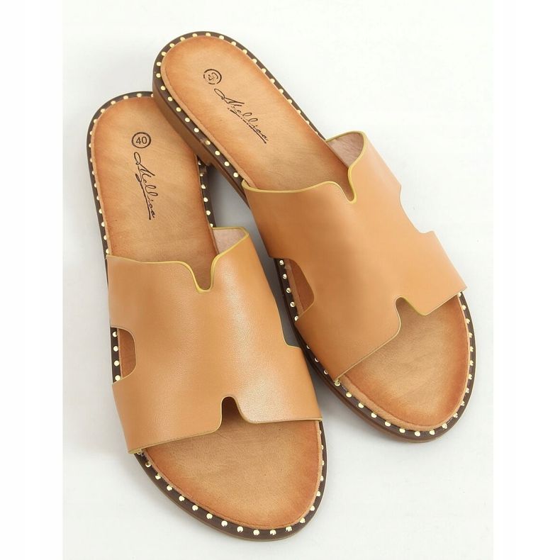 Camel SL1525 Pantofole da donna Camel marrone 1