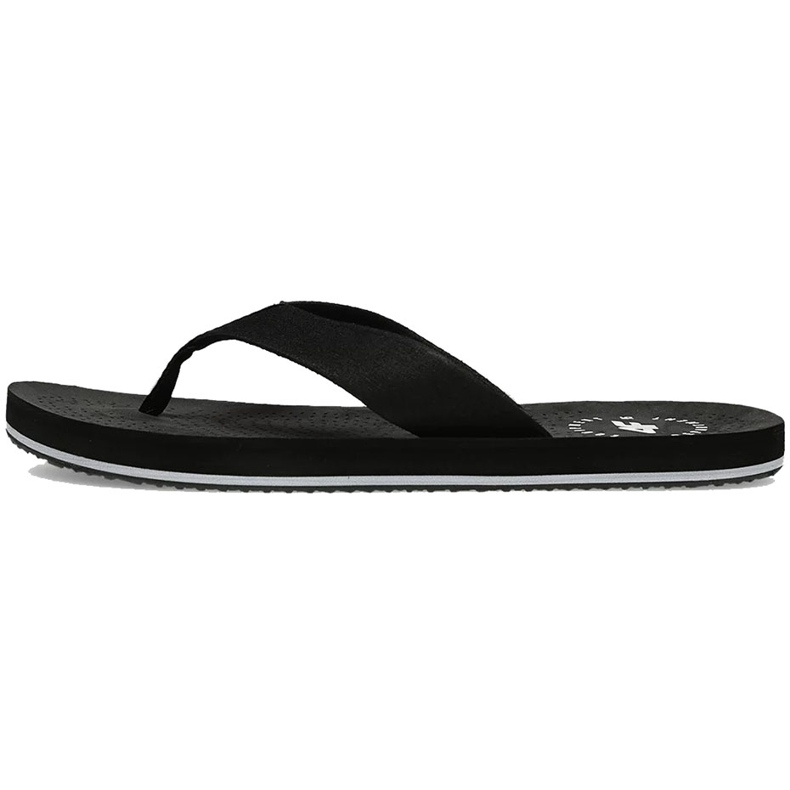 Pantofole da uomo 4F deep black H4L20 KLM004 20S nero 3