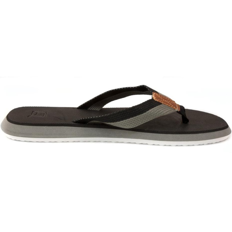 Ciabatte da piscina uomo Aqua-Speed ​​Lagos col 07 nero grigio 1