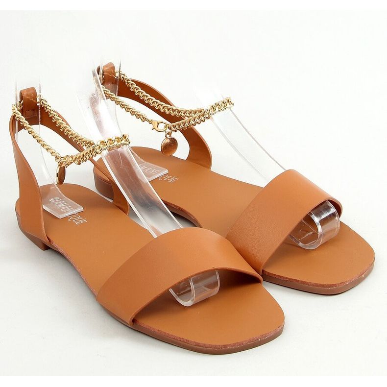 Sandali con catena Camel HY23-11 Camel marrone 1