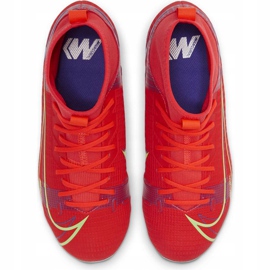 Scarpa da calcio Nike Mercurial Superfly 8 Academy Mg Jr CV1127 600 rosso 3