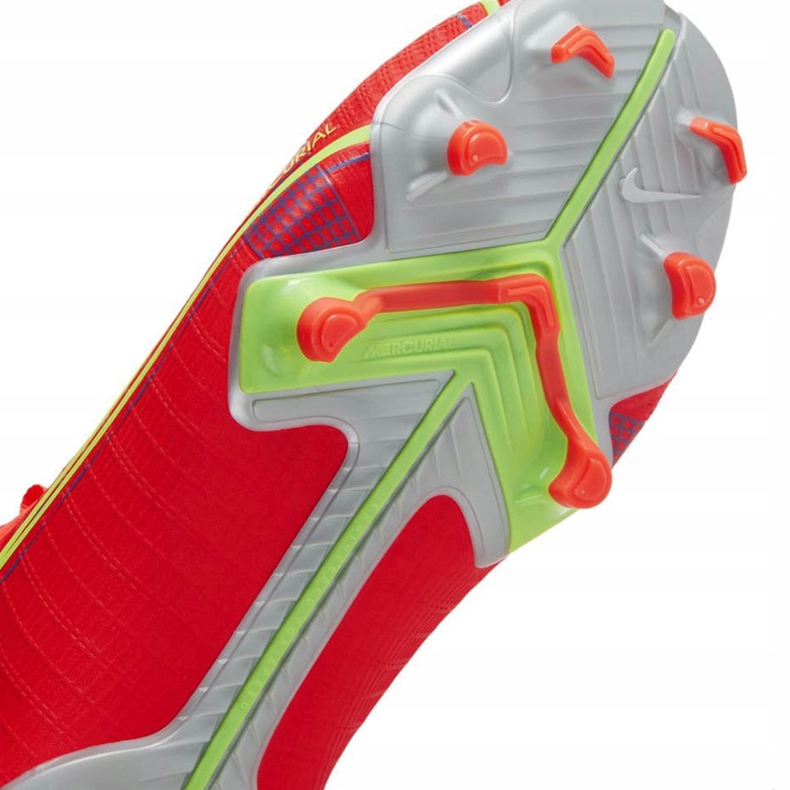 Scarpa da calcio Nike Mercurial Superfly 8 Academy Mg Jr CV1127 600 rosso 7