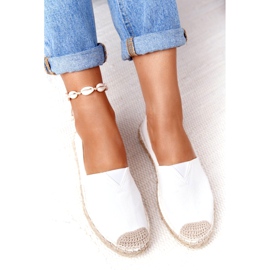 Espadrillas su suola intrecciata Big Star HH274493 Bianco beige 5