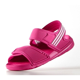 Adidas Akwah 9 Jr AF3871 sandali rosa 2