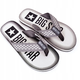 Pantofole da uomo Infradito Big Star HH174813 Grigio 1