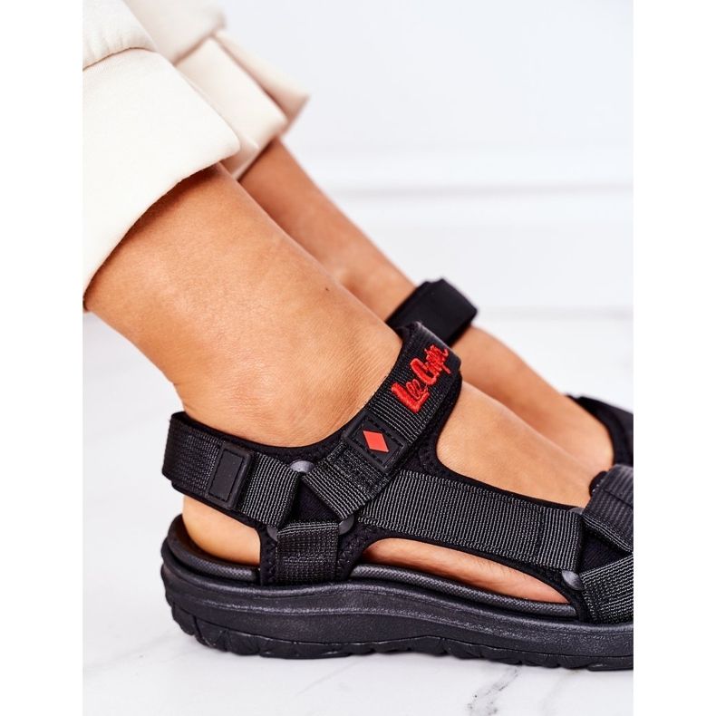 Sandali sportivi da donna Lee Cooper LCW-21-34-0211L Nero 1