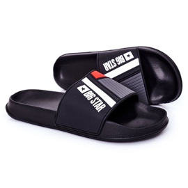 Pantofole da uomo Big Star HH174836 nere nero 1