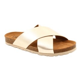 Flip flip di oro metallico femminile izzi d'oro 1