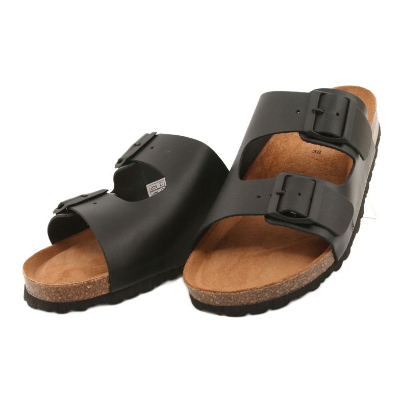 Biox Pantofole mediche IZZI Alex nere nero 3