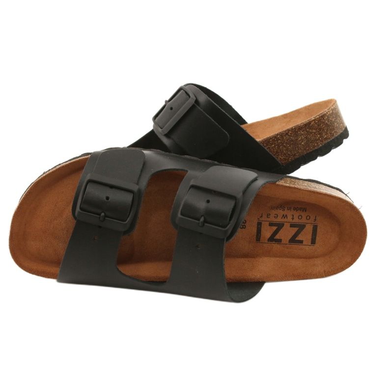Biox Pantofole mediche IZZI Alex nere nero 5